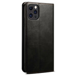 Flip Cover iPhone 13 Pro Simili Cuir Ciré Flip Cover iPhone 13 Pro Simili Cuir Ciré