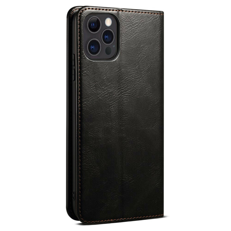 Flip Cover iPhone 13 Pro Simili Cuir Ciré Flip Cover iPhone 13 Pro Simili Cuir Ciré