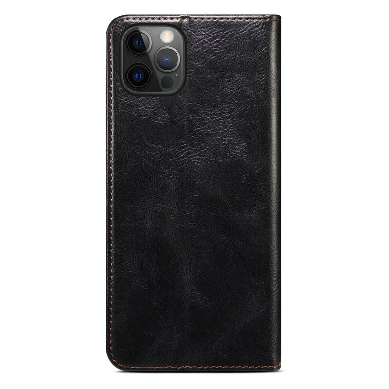 Flip Cover iPhone 13 Pro Simili Cuir Ciré Flip Cover iPhone 13 Pro Simili Cuir Ciré