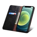 Flip Cover iPhone 13 Pro Simili Cuir Ciré Flip Cover iPhone 13 Pro Simili Cuir Ciré