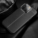 Coque iPhone 13 Pro Effet Cuir Litchi Double Line Coque iPhone 13 Pro Effet Cuir Litchi Double Line