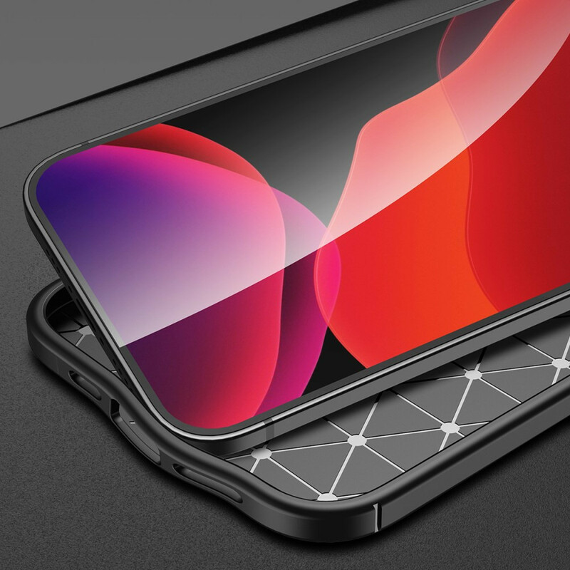 Coque iPhone 13 Pro Effet Cuir Litchi Double Line Coque iPhone 13 Pro Effet Cuir Litchi Double Line