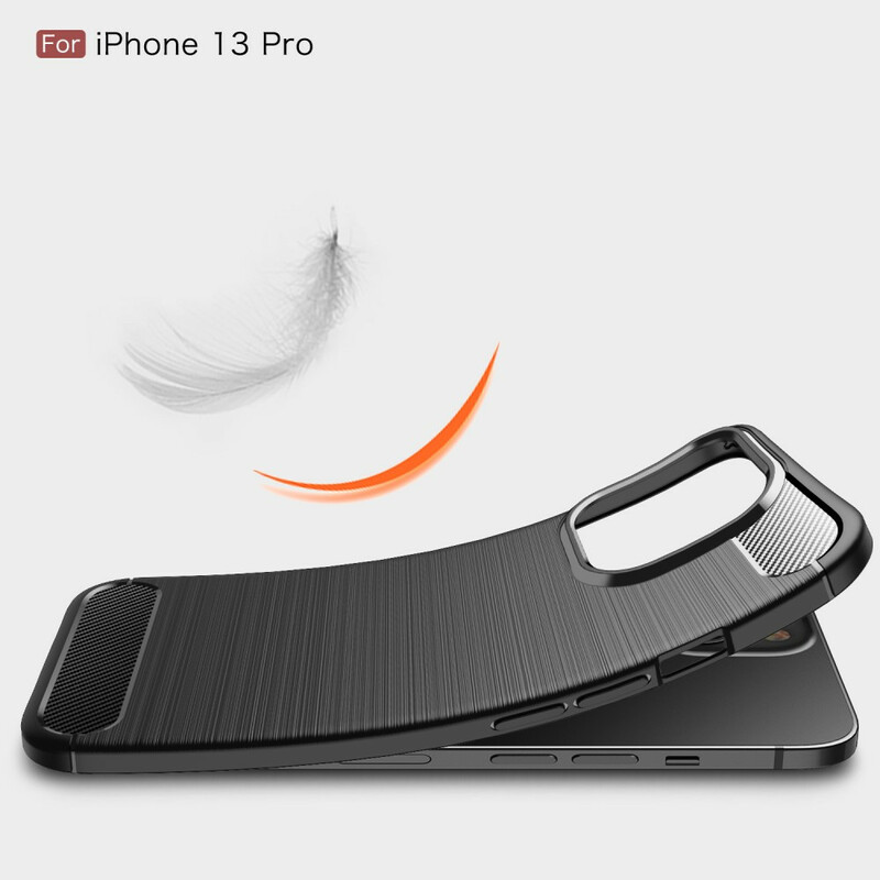 Coque iPhone 13 Pro Fibre Carbone Brossée Coque iPhone 13 Pro Fibre Carbone Brossée