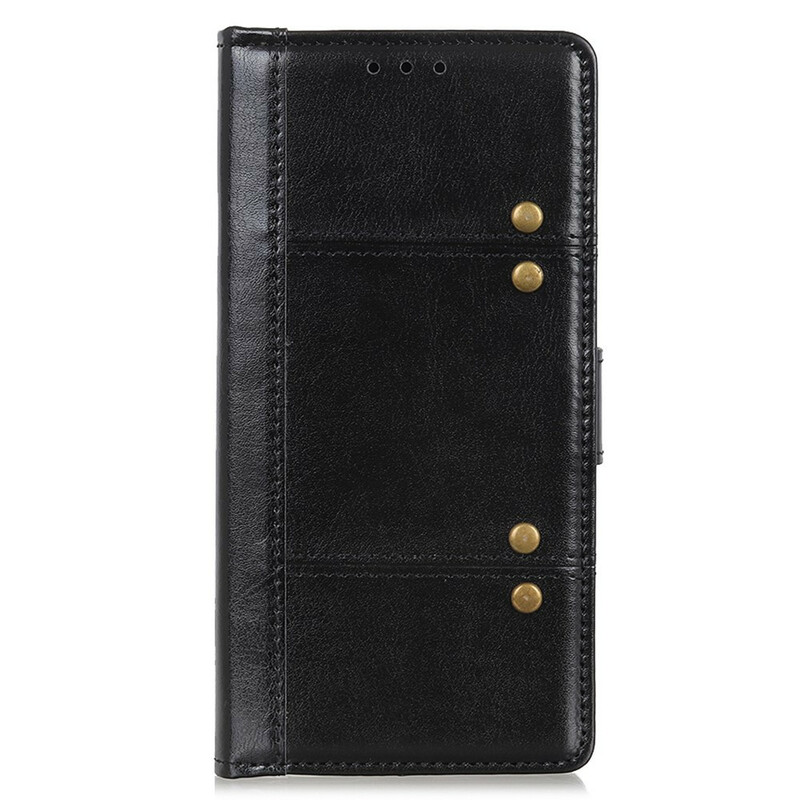 Housse iPhone 13 Pro Effet Cuir Antique Housse iPhone 13 Pro Effet Cuir Antique
