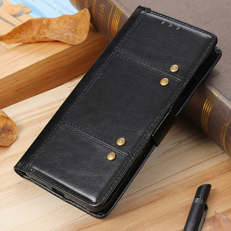 Housse iPhone 13 Pro Effet Cuir Antique Housse iPhone 13 Pro Effet Cuir Antique