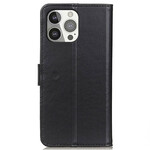 Housse iPhone 13 Pro Effet Cuir Simple Housse iPhone 13 Pro Effet Cuir Simple