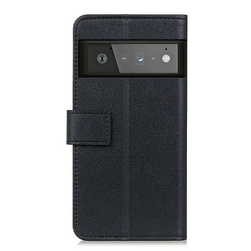 Housse Google Pixel 6 Pro Effet Cuir Brillant Simple Housse Google Pixel 6 Pro Effet Cuir Brillant Simple