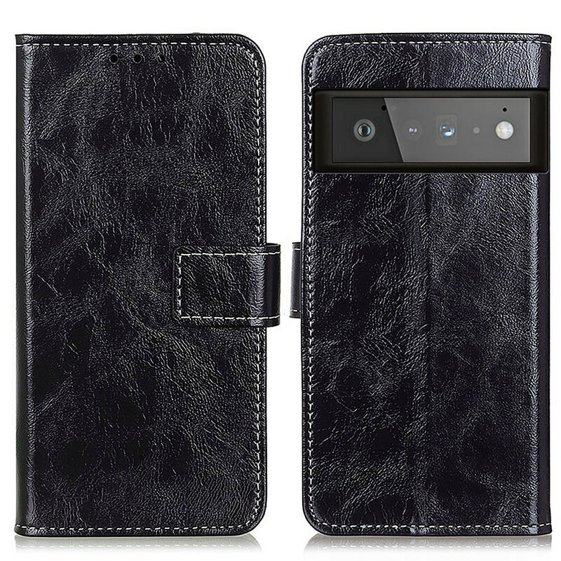 Housse Google Pixel 6 Pro Brillante et Coutures Apparentes Housse Google Pixel 6 Pro Brillante et Coutures Apparentes