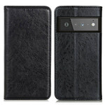 Flip Cover Google Pixel 6 Pro Cuir Fendu Texturé Flip Cover Google Pixel 6 Pro Cuir Fendu Texturé