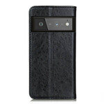 Flip Cover Google Pixel 6 Pro Cuir Fendu Texturé Flip Cover Google Pixel 6 Pro Cuir Fendu Texturé
