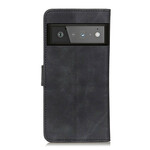 Housse Google Pixel 6 Pro Effet Cuir Vintage KHAZNEH Housse Google Pixel 6 Pro Effet Cuir Vintage KHAZNEH