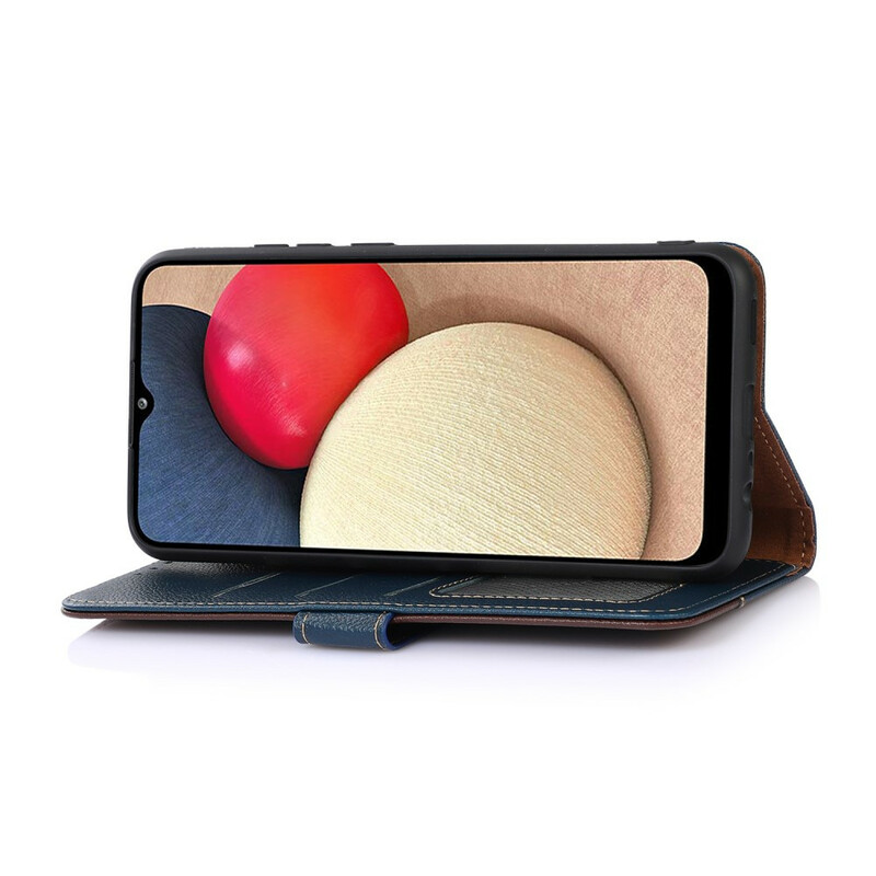 Housse iPhone 13 Pro Style Litchi RFID KHAZNEH