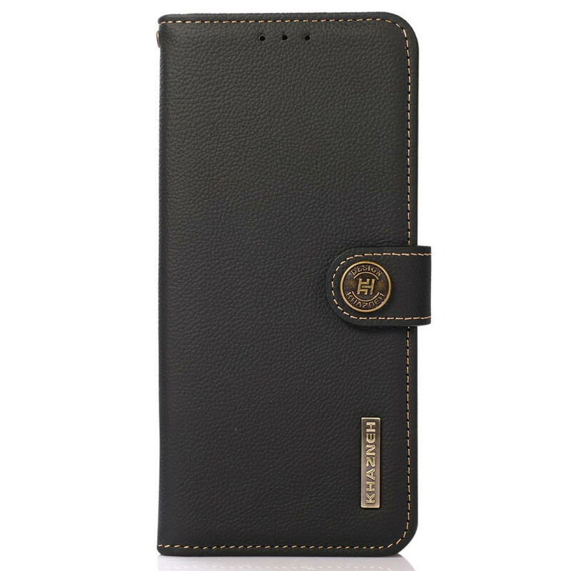 Housse iPhone 13 Pro Cuir Véritable KHAZNEH RFID Housse iPhone 13 Pro Cuir Véritable KHAZNEH RFID