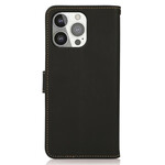 Housse iPhone 13 Pro Cuir Véritable KHAZNEH RFID Housse iPhone 13 Pro Cuir Véritable KHAZNEH RFID