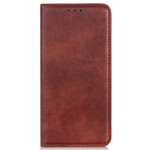 Flip Cover iPhone 13 Pro Cuir Litchi Fendu Flip Cover iPhone 13 Pro Cuir Litchi Fendu