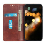 Flip Cover iPhone 13 Pro Cuir Litchi Fendu Flip Cover iPhone 13 Pro Cuir Litchi Fendu