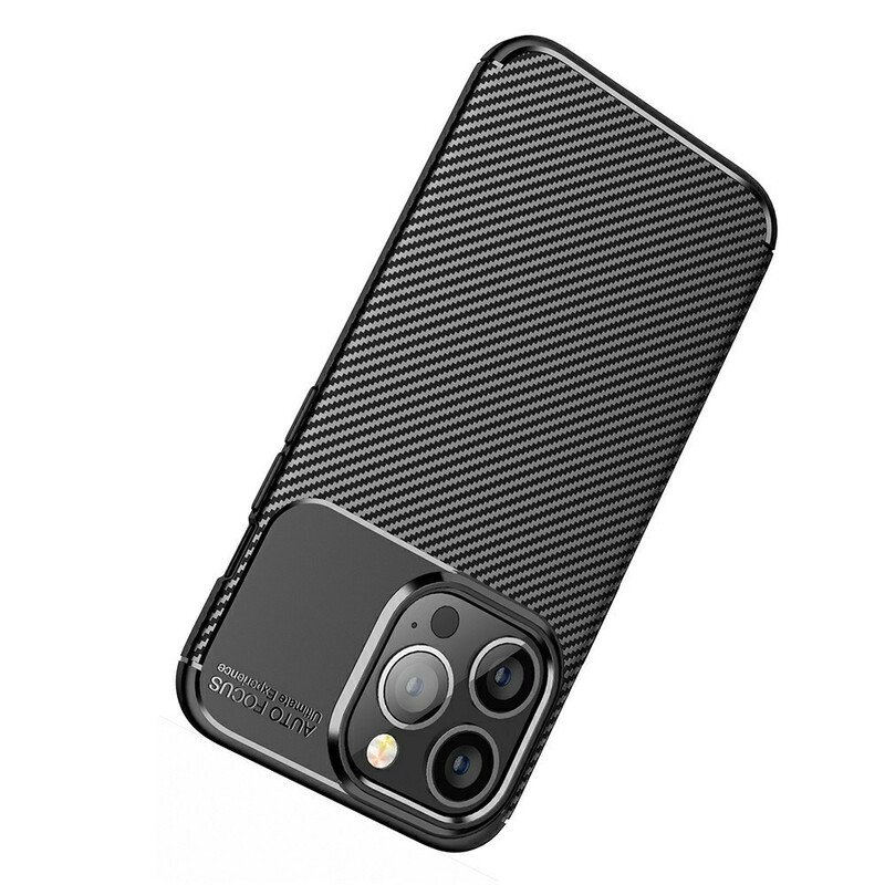 Coque iPhone 13 Pro Flexible Texture Fibre Carbone Coque iPhone 13 Pro Flexible Texture Fibre Carbone