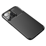 Coque iPhone 13 Pro Flexible Texture Fibre Carbone