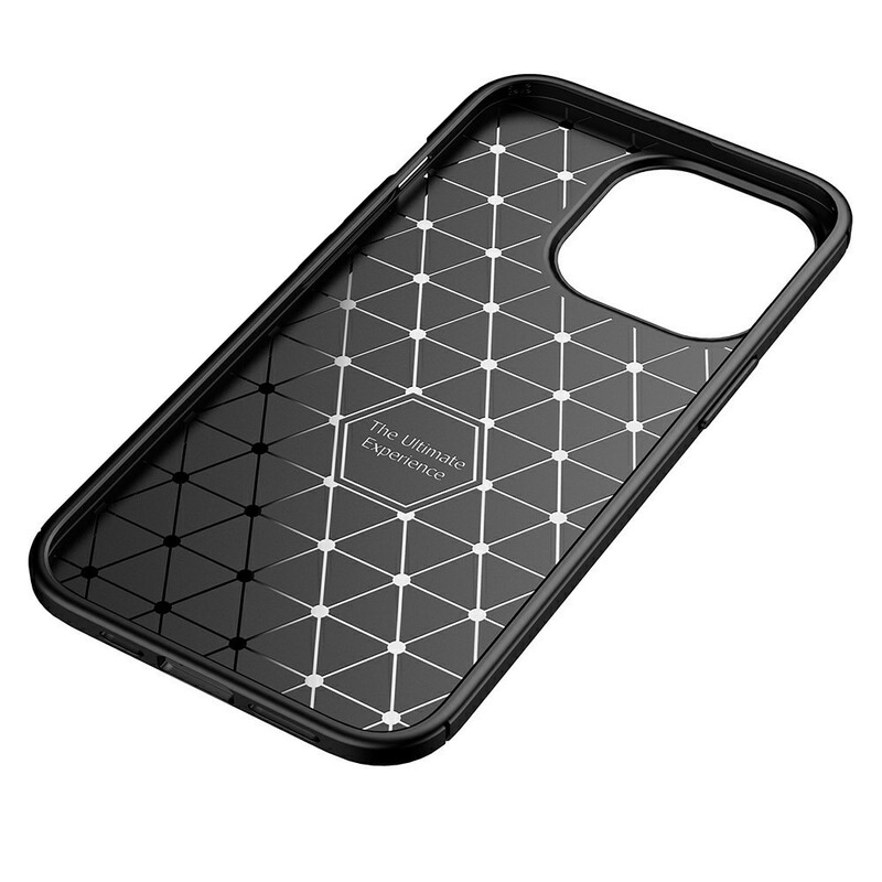 Coque iPhone 13 Pro Flexible Texture Fibre Carbone Coque iPhone 13 Pro Flexible Texture Fibre Carbone