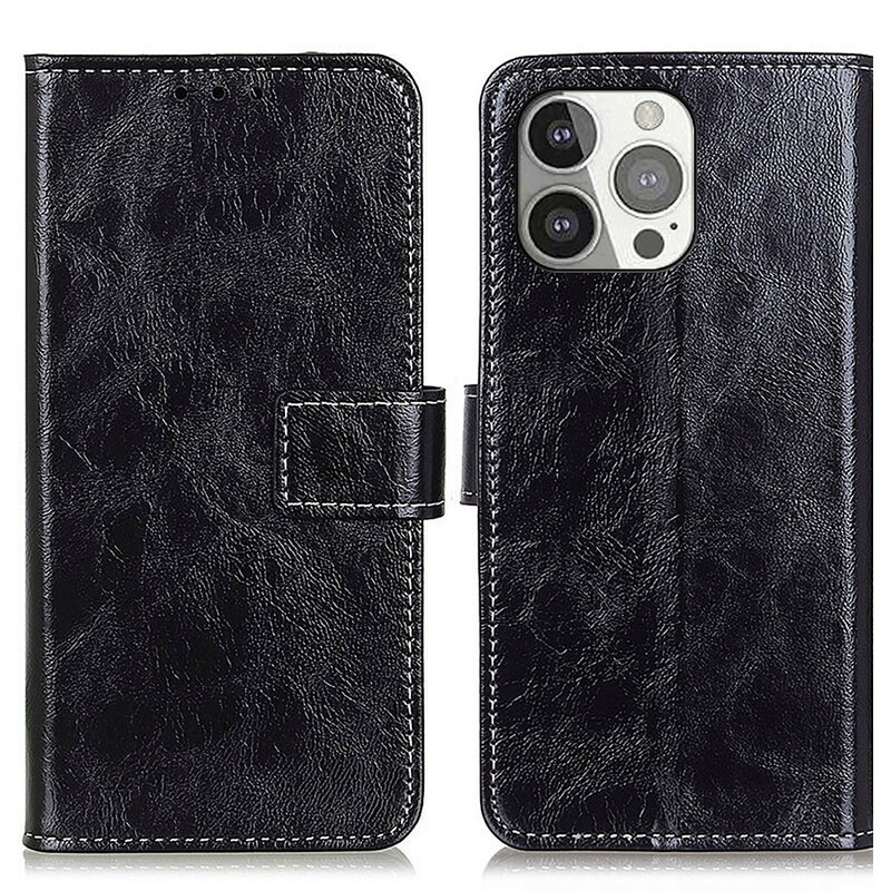 Housse iPhone 13 Pro Brillante et Coutures Apparentes Housse iPhone 13 Pro Brillante et Coutures Apparentes