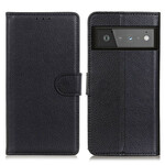 Housse Google Pixel 6 Pro Traditionnellement Litchi Housse Google Pixel 6 Pro Traditionnellement Litchi