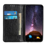 Flip Cover iPhone 13 Pro Cuir Fendu Texturé Flip Cover iPhone 13 Pro Cuir Fendu Texturé