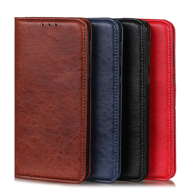 Flip Cover iPhone 13 Pro Cuir Fendu Texturé Flip Cover iPhone 13 Pro Cuir Fendu Texturé