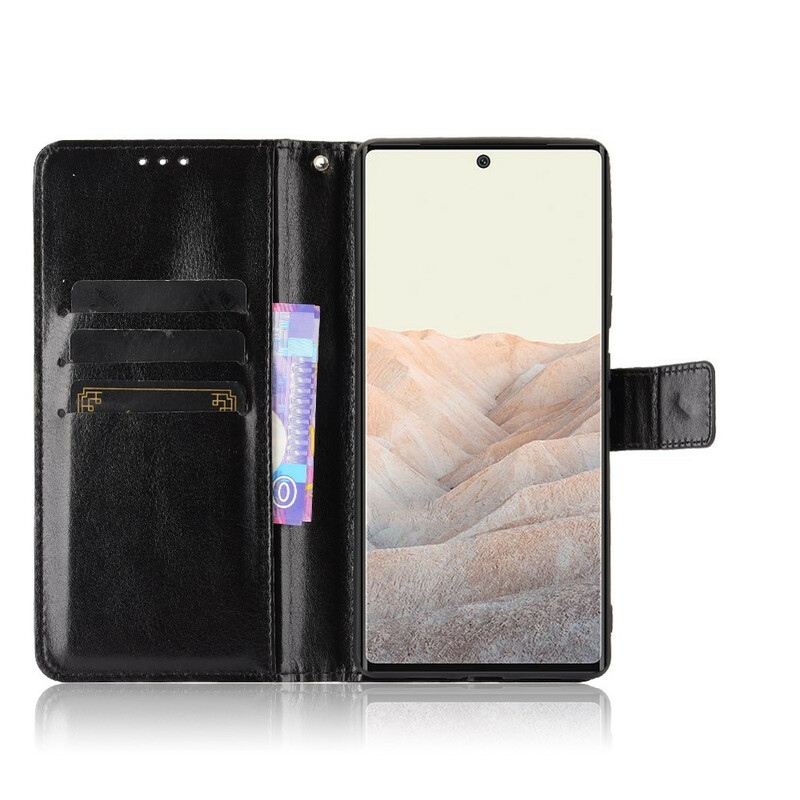 Housse Google Pixel 6 Pro Simili Cuir Flashy Housse Google Pixel 6 Pro Simili Cuir Flashy