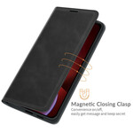 Flip Cover iPhone 13 Pro Effet Cuir Douceur Soie Flip Cover iPhone 13 Pro Effet Cuir Douceur Soie