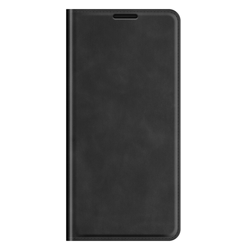 Flip Cover iPhone 13 Pro Effet Cuir Douceur Soie Flip Cover iPhone 13 Pro Effet Cuir Douceur Soie