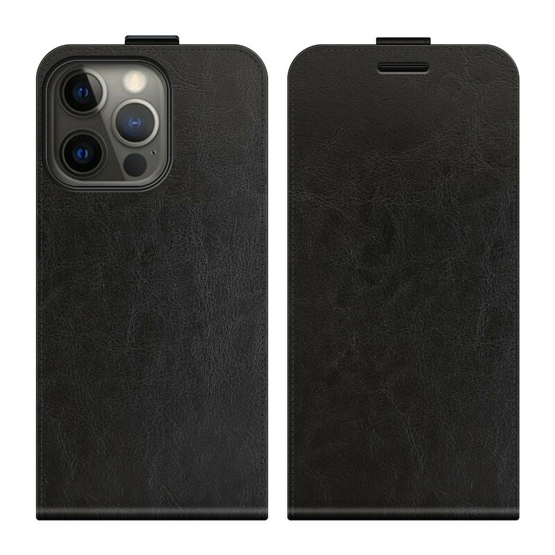 Housse iPhone 13 Pro Effet Cuir Rabat Vertical Housse iPhone 13 Pro Effet Cuir Rabat Vertical
