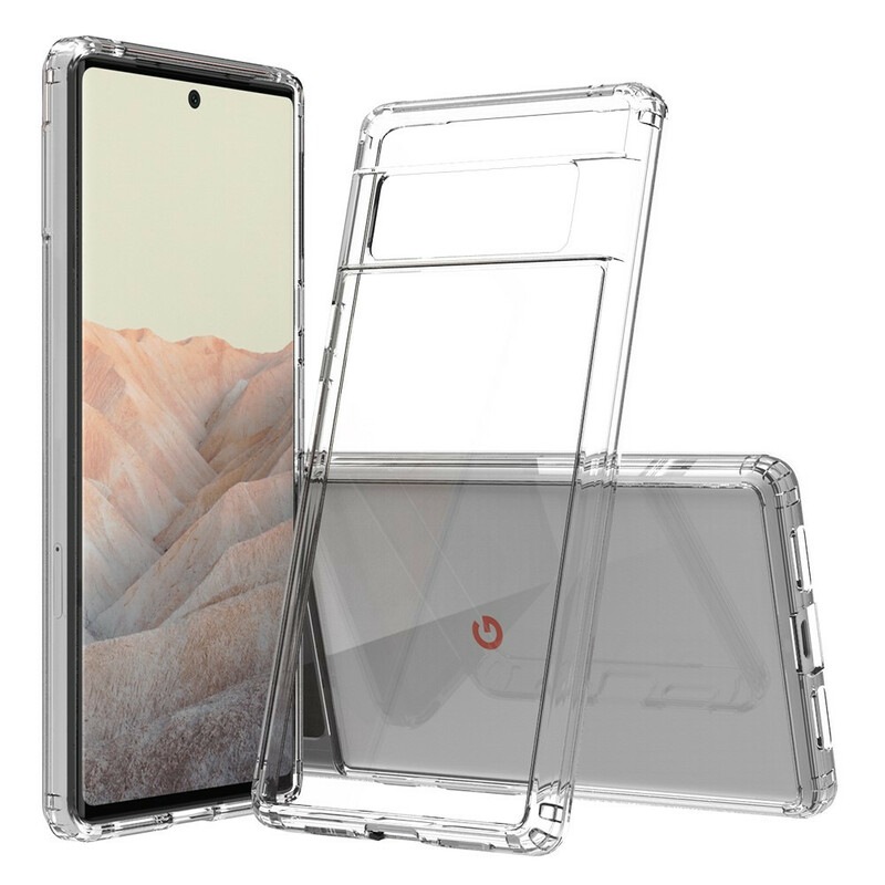 Coque Google Pixel 6 Pro Transparente Porte-Carte