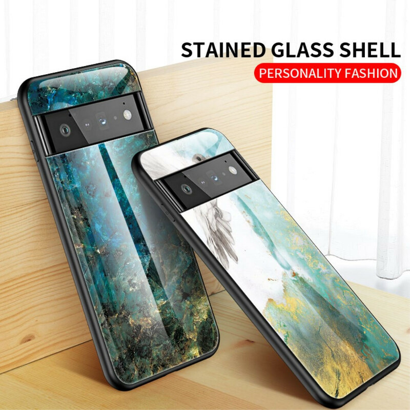 Coque Google Pixel 6 Pro Verre Trempé Marbre Coque Google Pixel 6 Pro Verre Trempé Marbre