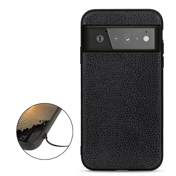 Coque Google Pixel 6 Pro Véritable Cuir Business