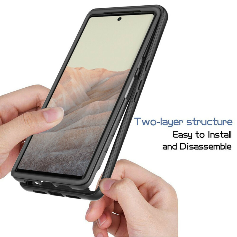 Coque Google Pixel 6 Pro Hybride Rebords Biseautés Coque Google Pixel 6 Pro Hybride Rebords Biseautés