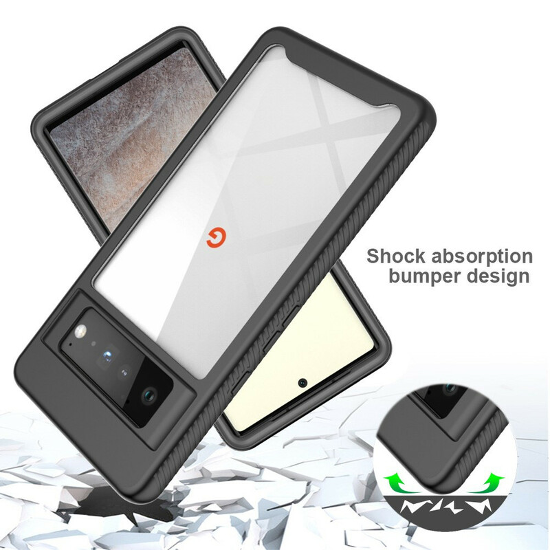 Coque Google Pixel 6 Pro Hybride Rebords Biseautés Coque Google Pixel 6 Pro Hybride Rebords Biseautés