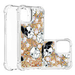 Coque iPhone 13 Pro Mr Chien Paillettes Coque iPhone 13 Pro Mr Chien Paillettes