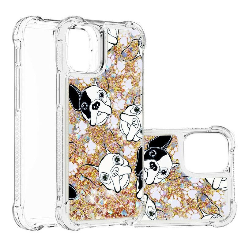 Coque iPhone 13 Pro Mr Chien Paillettes Coque iPhone 13 Pro Mr Chien Paillettes