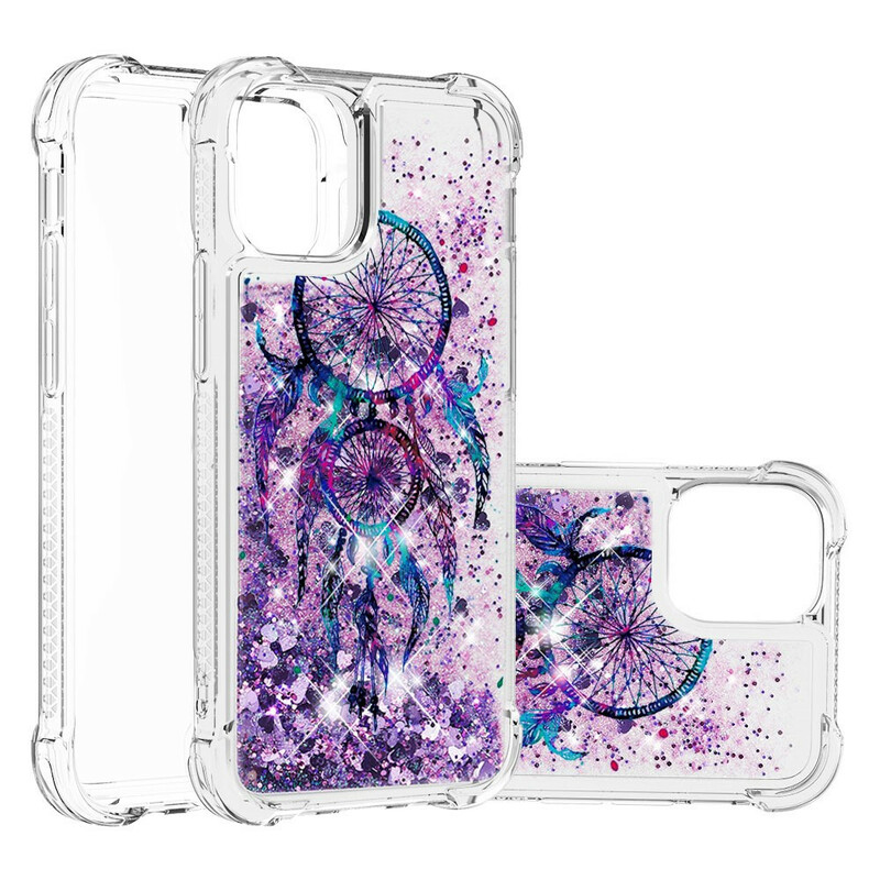 Coque iPhone 13 Pro Attrape Rêves Paillettes Coque iPhone 13 Pro Attrape Rêves Paillettes