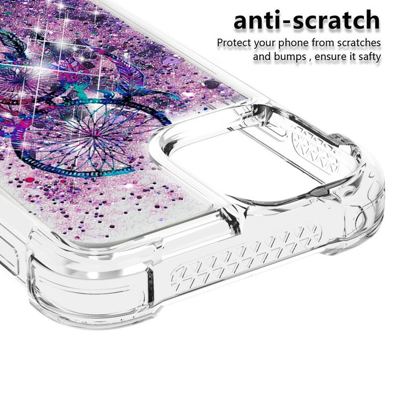 Coque iPhone 13 Pro Attrape Rêves Paillettes Coque iPhone 13 Pro Attrape Rêves Paillettes