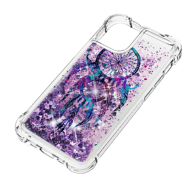 Coque iPhone 13 Pro Attrape Rêves Paillettes Coque iPhone 13 Pro Attrape Rêves Paillettes