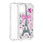 Coque iPhone 13 Pro La Tour Eiffel Paillettes Coque iPhone 13 Pro La Tour Eiffel Paillettes