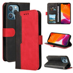 Housse iPhone 13 Pro Simili Cuir Bicolore Housse iPhone 13 Pro Simili Cuir Bicolore