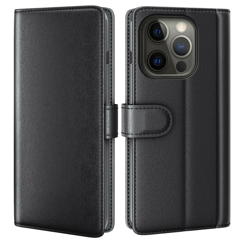 Housse iPhone 13 Pro Cuir Véritable Housse iPhone 13 Pro Cuir Véritable