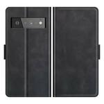 Housse Google Pixel 6 Pro Rabat Double Classique Housse Google Pixel 6 Pro Rabat Double Classique