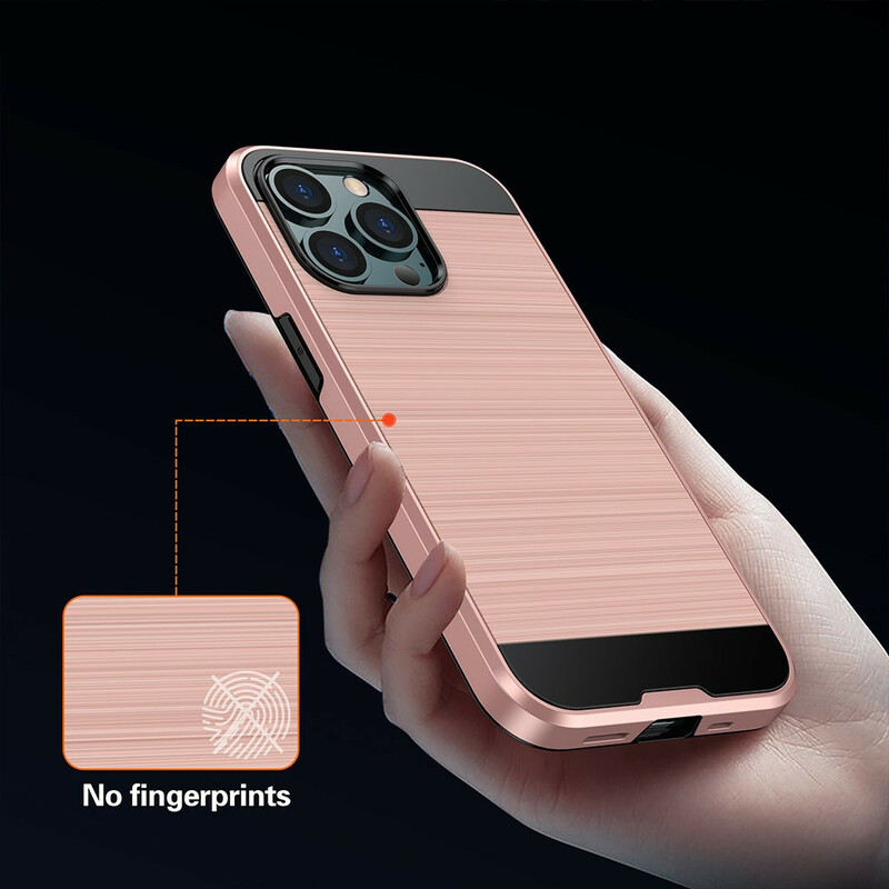 Coque iPhone 13 Pro Fibre Carbone Brossée Coque iPhone 13 Pro Fibre Carbone Brossée