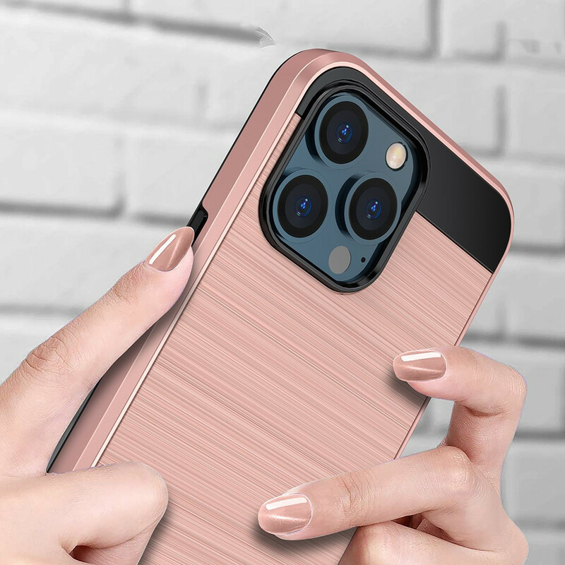 Coque iPhone 13 Pro Fibre Carbone Brossée Coque iPhone 13 Pro Fibre Carbone Brossée