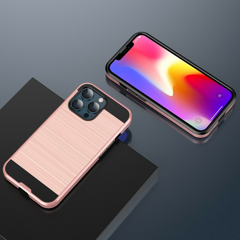 Coque iPhone 13 Pro Fibre Carbone Brossée Coque iPhone 13 Pro Fibre Carbone Brossée