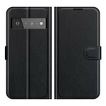 Housse Google Pixel 6 Pro Simili Cuir Litchi Classique Housse Google Pixel 6 Pro Simili Cuir Litchi Classique