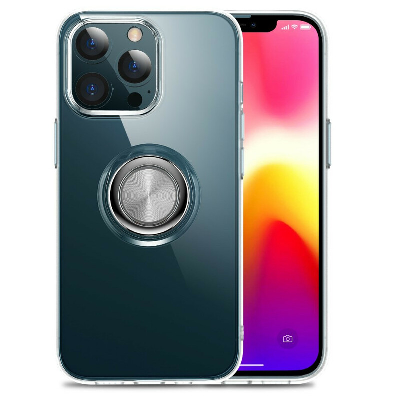 Coque iPhone 13 Pro Transparente avec Anneau-Support Coque iPhone 13 Pro Transparente avec Anneau-Support
